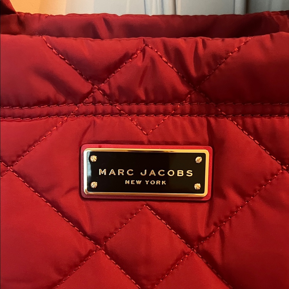 Marc Jacobs Quilted Burgundy Tote (NWOT) - Picture 2 of 7
